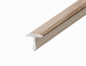 Порог (стык) Русский профиль Т-образный декорированный, 13*1800 мм, Берёза